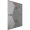 Ekena Millwork 19 5/8in. W x 19 5/8in. H Colony EnduraWall Decorative 3D Wall Panel Covers 2.67 Sq. Ft. WP20X20CYCST - alternate 5